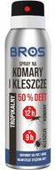 Sprej na komáre a kliešte 50% DEET 90ml