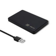 Qoltec Kryt/pozícia pre 2,5" HDD/SSD disky SATA3 | USB 2.0 | Čierny