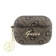 Kolekcia kúziel Guess Guess 4G – puzdro AirPods Pro 2 (hnedé)