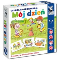 Puzzle, ktoré usporiadam a poviem Môj deň 3-7 rokov GR0541