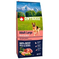 ONTARIO DOG FOOD HOVÄDZIE 12kg hovädzie mäso pre veľké plemená