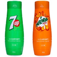 2x SIRUPOVÝ KONCENTRÁT SODASTREAM MIRINDA 7UP SOK