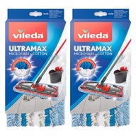 2x vložka do mopu Vileda Ultramax Ultramat Micro Cotton Mop