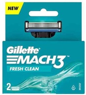 GILLETTE MACH 3 FRESH CLEAN kartuše 2 ks