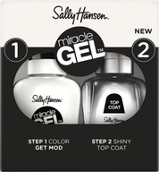 Sally Hansen Miracle GEL DUO Lak na nechty + Top 900 Get Mod Glow