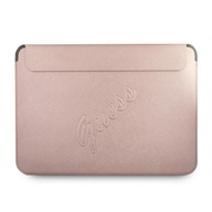 Puzdro Guess pre MacBook/laptop 13" ružové