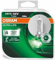 OSRAM ULTRA LIFE H11 12V 55W DUO ŽIAROVKY