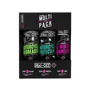 SADA NA ČISTENIE MOTOCYKLOV MUC-OFF MULTI PACK