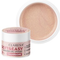 CLARESA SOFT&EASY BUILDER GEL CHAMPAGNE 12