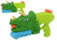 Vodná pištoľ Dinosaur Green Triceratops 1000 ml Dosah 7m