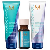 Moroccanoil Set Blonde fialová 200ml + 200ml