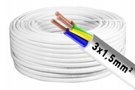 OMY kábel okrúhly 3x1,5 ovládací kábel 100 m