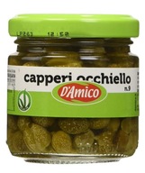 Talianske kapary v octe D'Amico 100 g