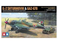 Iľjušin IL-2 Shturmovik a GAZ-67B 1:48 Tamiya 25212