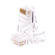 RJ45 zástrčka 8p8c UTP drôt, kat.5e (100 ks) Netrack