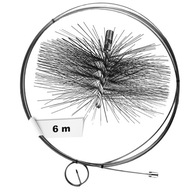 SADA NA ČISTENIE KOMÍNA ZO SPOD 6m + KEFA