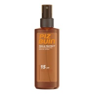 Piz Buin Tan & Protect sprej na opaľovanie SPF15 150