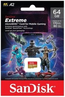 Micro SD karta 64 GB SanDisk Extreme 170/80 Mobile