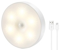 LED LAMPA, SNÍMAČ POHYBU SÚMRAK, MAGNET NA BATÉRIU