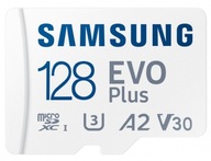 Micro SD pamäťová karta SAMSUNG EVO Plus 128GB 130MBS