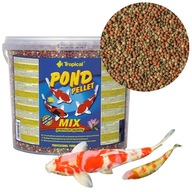 Krmivo pre koi a zlaté rybky Tropical Pond Pellet Granulat Mix 5l