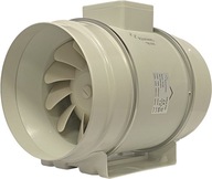 AXIÁLNY POTRUBNÝ VENTILÁTOR Ø200mm DVOJRÝCHLOSŤ 840m3/h TB200 GULIČKOVÉ LOŽISKÁ