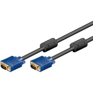 Goobay M/M VGA kábel modrý 1,8 m plug-to-plug