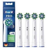 4x ORAL-B EB50RB Cross Action Maximiser TIPS