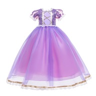 Rapunzel šaty princezná princezná outfit 110