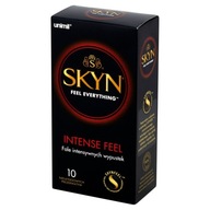 UNIMIL Stimulačné kondómy-SKYN BOX 10INTENSE