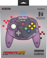 Retro-Bit Tribute64 2,4G Pad PC Switch N64 Purple