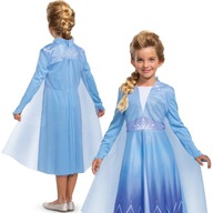 KARNEVALOVÝ KOSTÝM DISNEY ELSA FROZEN PRINCEZNÉ ŠATY 125-135