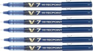 PILOTNÉ HI-TECPOINT BLUE BALLBALL PENTER x6