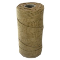 Macrame struna 3 mm 100 metrov, farba 22 Kartón