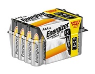 Energizer alkalická batéria Power LR03 R3 AAA x24