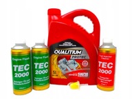 TEC 2000 Motor Flush Fuel IC Oil 5w40 FILTER