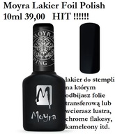 slay 01 hybridný lak MOYRA FOIL Polish black