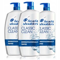 Head Shoulders Classic šampón na vlasy 3x900ml