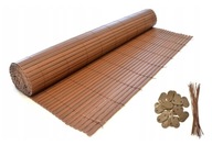 OBOJSTRANNÁ PVC ROHOŽ, BALKÓN 1,2x3 m, hnedá