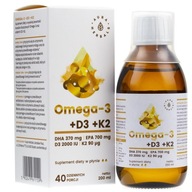 DOPLNOK S VYSOKÝM OBSAHOM OMEGA 3 D3 a K2