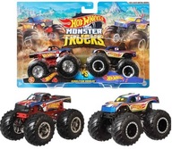 HOT WHEELS 4 vs RACING 1 Cars 1:64 Monster Trucks