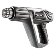 Teplovzdušná pištoľ GRAPHITE 59G524 200W III pracovné rozsahy