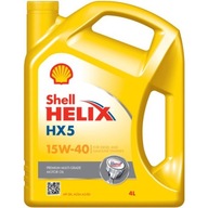 Olej SHELL Helix HX5 15W40 4 litre