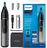 MODERNÝ ZATRIHOVAČ UŠÍ A NOSOV PHILIPS NT3000