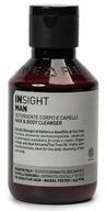 InSight Man 2v1 umývací gél na telo a vlasy, 100 ml, bez parabénov