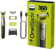 Holiaci strojček | Philips OneBlade 360 ​​​​zastrihávač | Na telo a tvár | QP2834/20