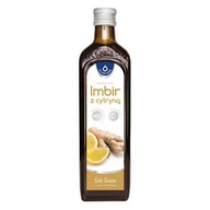 OLEOFARM Zázvor a citrónová šťava s vitamínom C, 490 ml