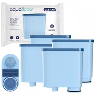 4x filter AquaFloow pre kávovar Saeco Philips Latte Go so systémom AquaClean