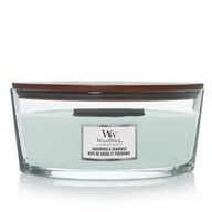 Sviečka WoodWick SAGEWOOD & SEAGRASS 453,6g ELIPSA