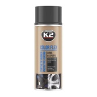 K2 COLOR FLEX MATNÁ ČIERNA GUMA SPREJ 400 ML